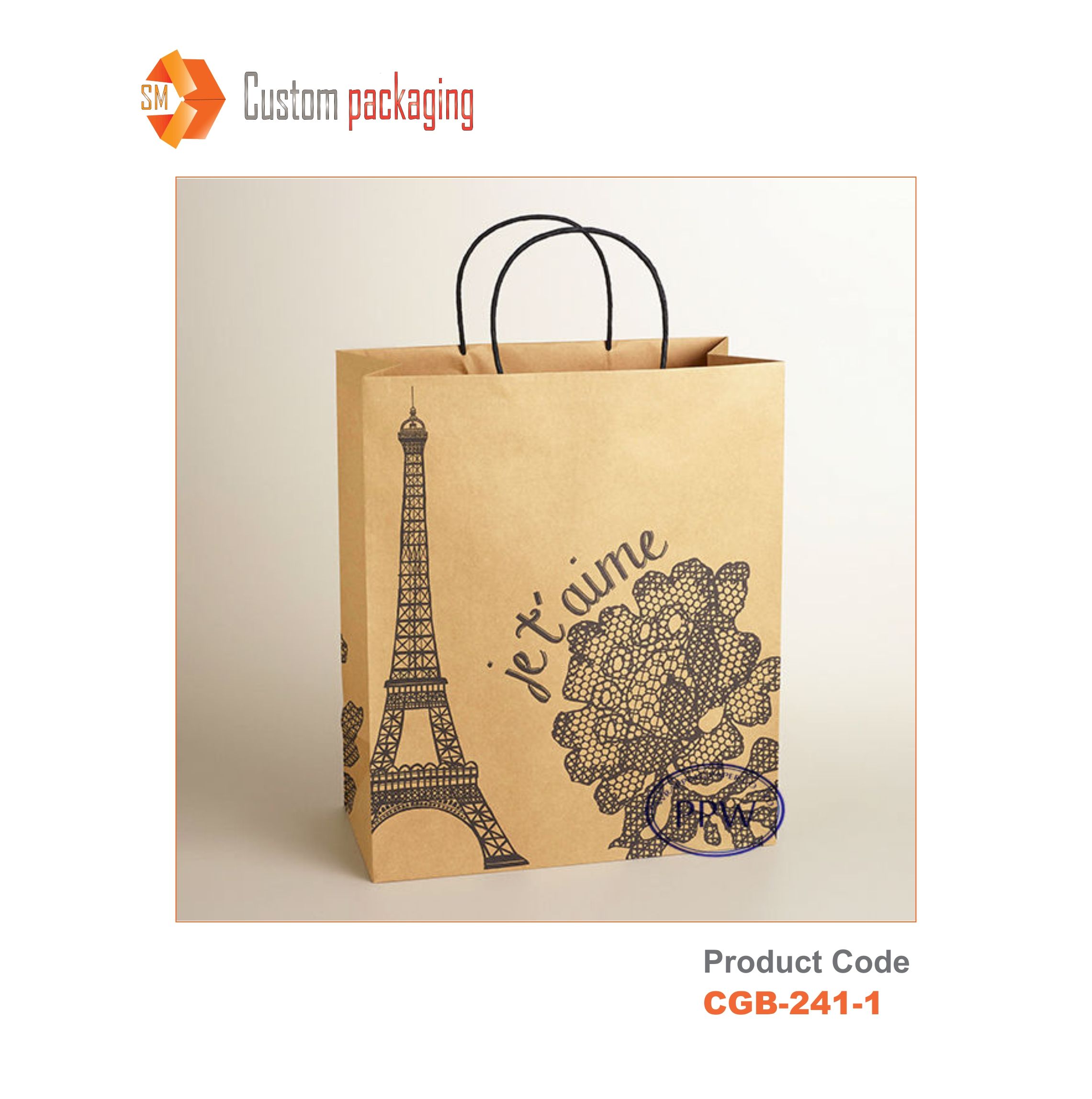 Wholesale Cheap Custom Design Shopping Paper Bags with Your Own Logo   China Paper Bag and Kraft Paper Bag price  MadeinChinacom